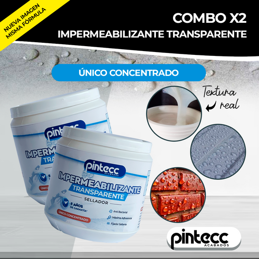 🛠️🧱 Impermeabilizante transparente - Protección total contra humedad, moho y mal olor  2x1 ✨